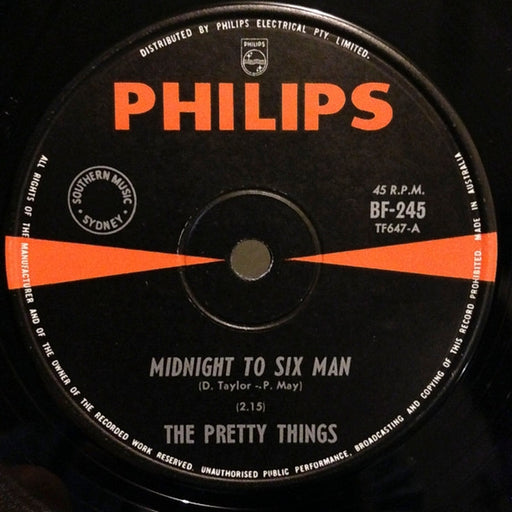 The Pretty Things – Midnight To Six Man (LP, Vinyl Record Album)