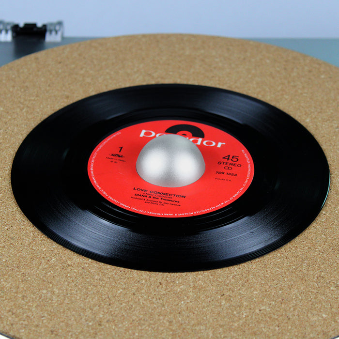 45RPM Adapter - Silver Aluminium