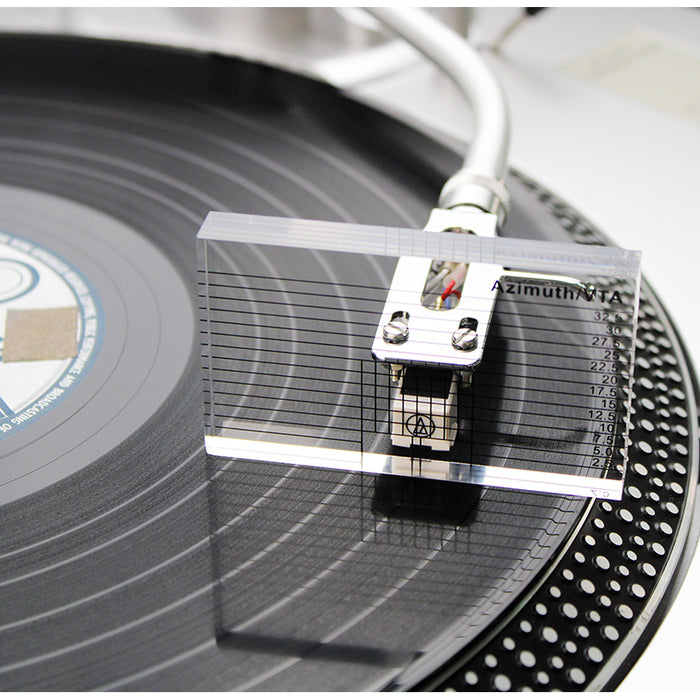 Azimuth / VTA Ruler for tonearm and cartridge adjustments