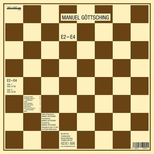 Manuel Göttsching – E2–E4 (LP, Vinyl Record Album)