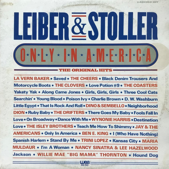 Leiber & Stoller – Only In America The Original Hits (LP, Vinyl Record Album)