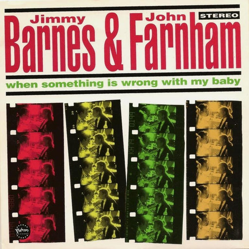 John Farnham, Jimmy Barnes – When Something Is Wrong With My Baby (LP, Vinyl Record Album)