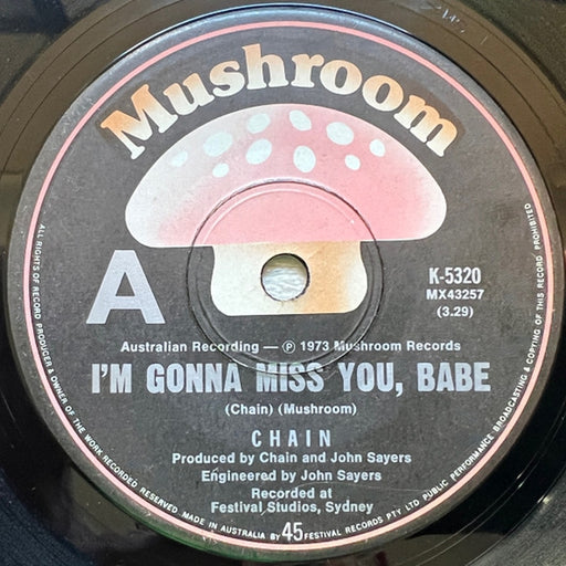 Chain – I'm Gonna Miss You, Babe (LP, Vinyl Record Album)