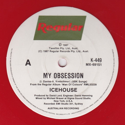 Icehouse – My Obsession (LP, Vinyl Record Album)