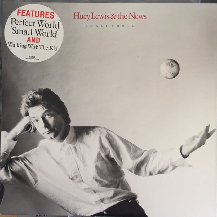 Huey Lewis & The News – Small World (LP, Vinyl Record Album)