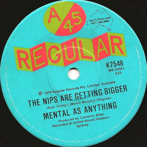 Mental As Anything – The Nips Are Getting Bigger (LP, Vinyl Record Album)