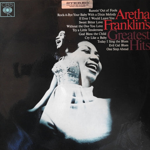 Aretha Franklin – Aretha Franklin's Greatest Hits (LP, Vinyl Record Album)