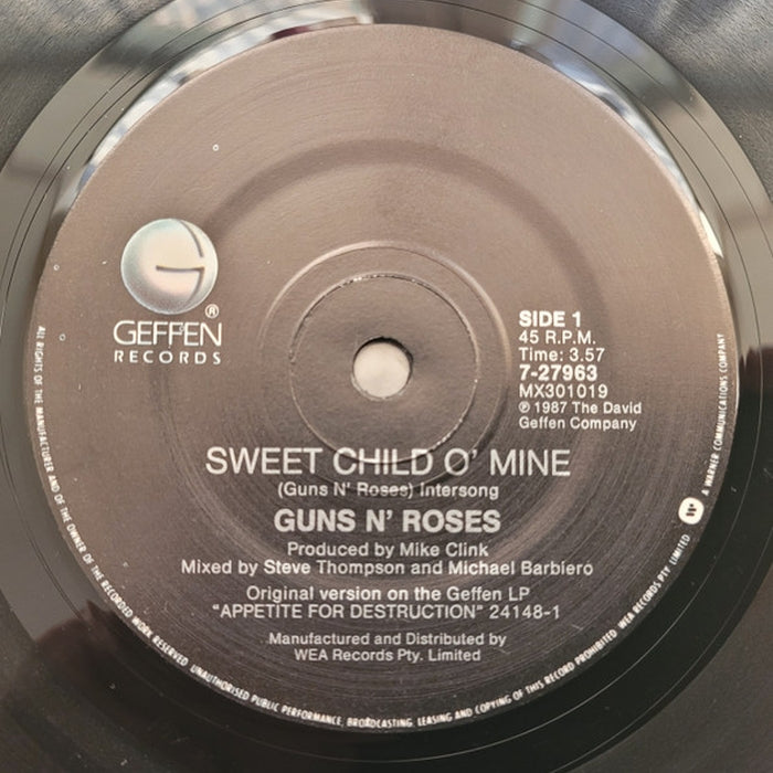 Guns N' Roses – Sweet Child O' Mine (LP, Vinyl Record Album)