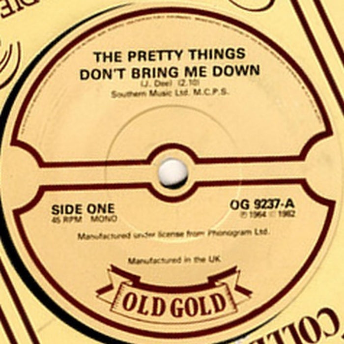 The Pretty Things – Don't Bring Me Down / Honey I Need (LP, Vinyl Record Album)