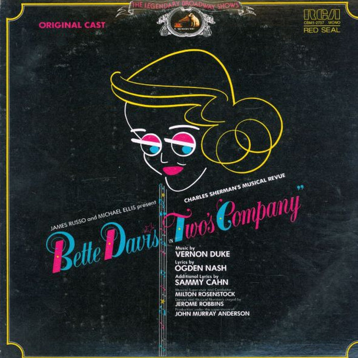 Sing Hits From Two's Company – Bette Davis, Two's Company Original Broadway Cast (LP, Vinyl Record Album)