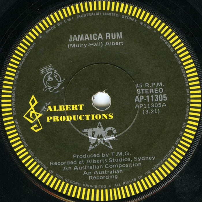 Ted Mulry Gang – Jamaica Rum (LP, Vinyl Record Album)