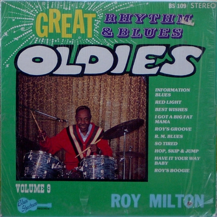 Roy Milton – Great Rhythm & Blues Oldies Volume 9 - Roy Milton (LP, Vinyl Record Album)