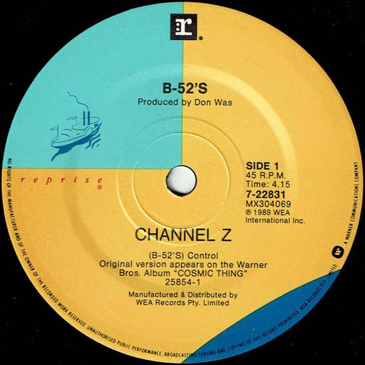 The B-52's – Channel Z (LP, Vinyl Record Album)