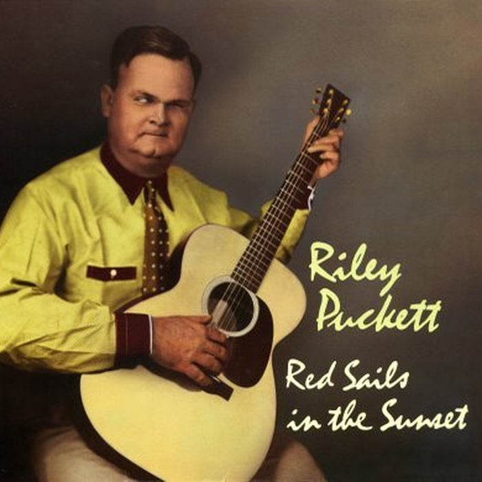 Riley Puckett – Red Sails In The Sunset (LP, Vinyl Record Album)