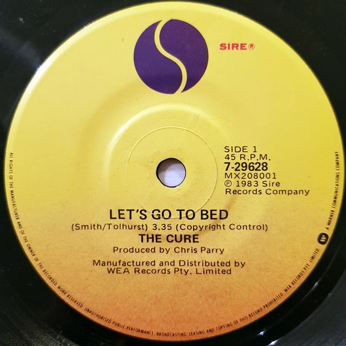 The Cure – Let's Go To Bed (LP, Vinyl Record Album)