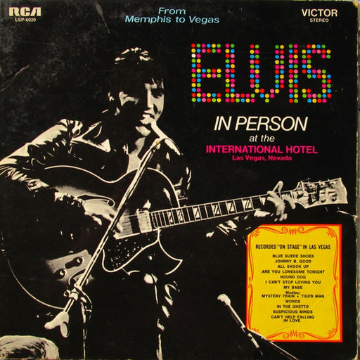 Elvis Presley – From Memphis To Vegas / From Vegas To Memphis (LP, Vinyl Record Album)