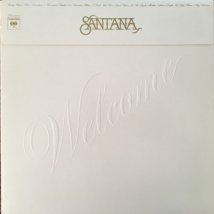 Santana – Welcome (LP, Vinyl Record Album)