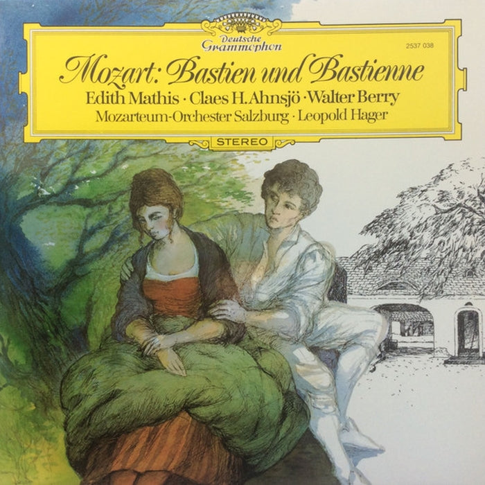 Wolfgang Amadeus Mozart, Edith Mathis, Claes-Håkan Ahnsjö, Walter Berry, Das Mozarteum Orchester Salzburg, Leopold Hager – Bastien Und Bastienne (LP, Vinyl Record Album)