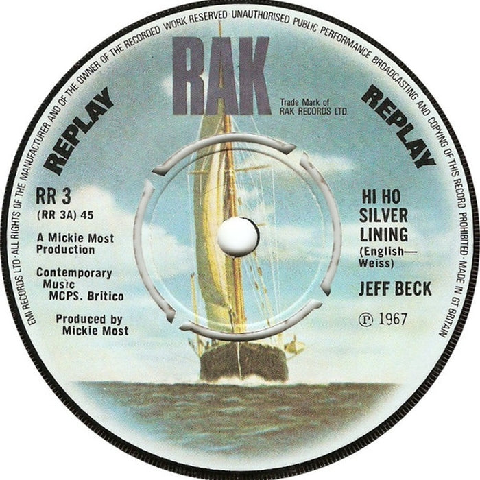 Jeff Beck – Hi Ho Silver Lining (LP, Vinyl Record Album)