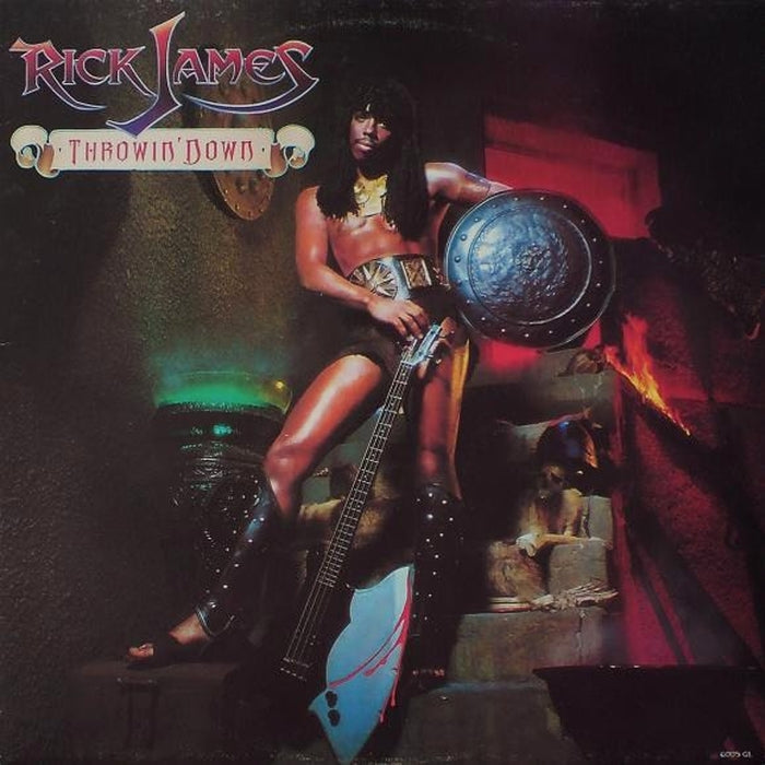 Rick James – Throwin' Down (LP, Vinyl Record Album)