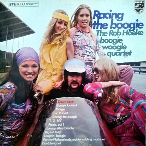 Rob Hoeke Boogie Woogie Quartet – Racing The Boogie (LP, Vinyl Record Album)