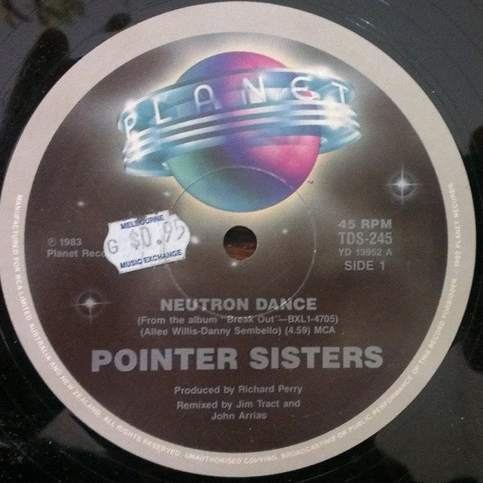 Pointer Sisters – Neutron Dance (LP, Vinyl Record Album)