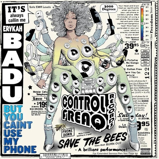 Erykah Badu – But You Caint Use My Phone (LP, Vinyl Record Album)