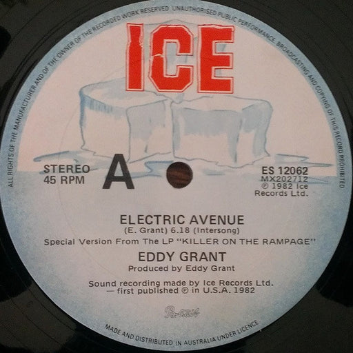 Eddy Grant – Electric Avenue (LP, Vinyl Record Album)