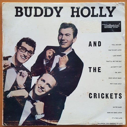 Buddy Holly, The Crickets – Buddy Holly And The Crickets (LP, Vinyl Record Album)