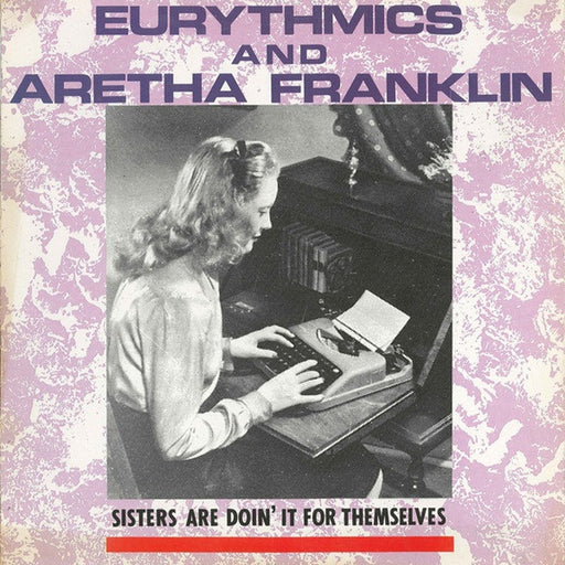 Eurythmics, Aretha Franklin – Sisters Are Doin' It For Themselves (LP, Vinyl Record Album)