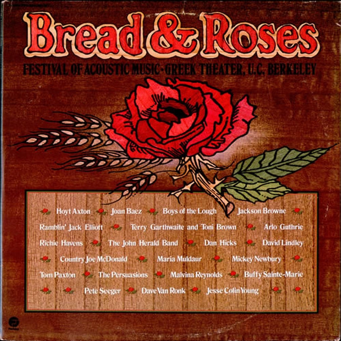 Various – Bread & Roses: Festival Of Acoustic Music (LP, Vinyl Record Album)