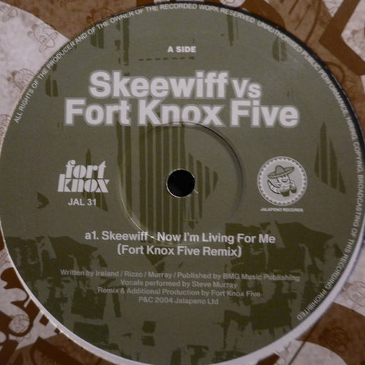 Skeewiff, The Fort Knox Five – Now I'm Living For Me (LP, Vinyl Record Album)