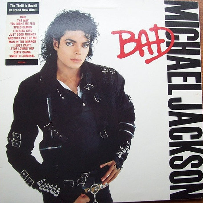 Michael Jackson – Bad (LP, Vinyl Record Album)