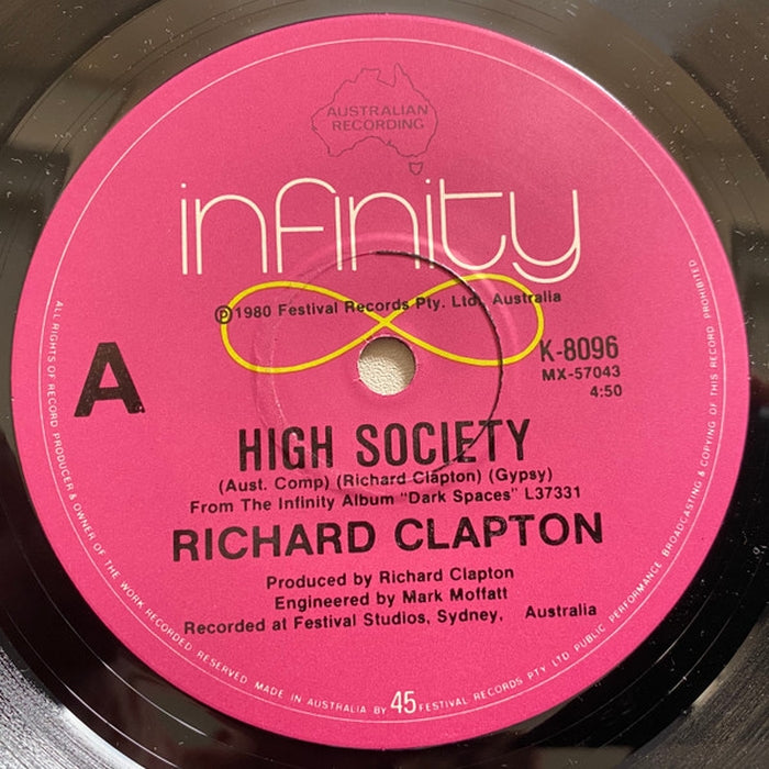 Richard Clapton – High Society (LP, Vinyl Record Album)