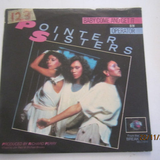 Pointer Sisters – Baby Come And Get It b/w Operator (LP, Vinyl Record Album)