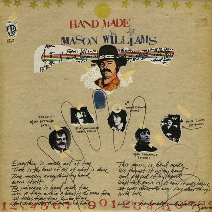 Mason Williams – Hand Made (LP, Vinyl Record Album)