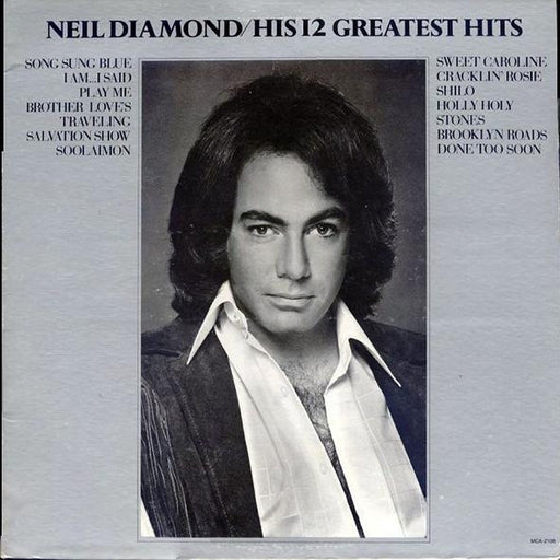 Neil Diamond – His 12 Greatest Hits (LP, Vinyl Record Album)