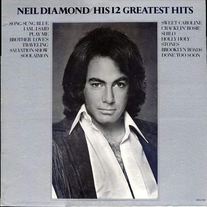 Neil Diamond – His 12 Greatest Hits (LP, Vinyl Record Album)