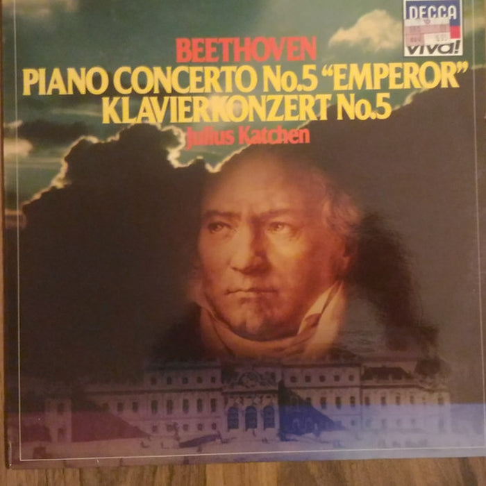 Ludwig van Beethoven, Julius Katchen, The London Symphony Orchestra, Pierino Gamba – Piano Concerto No.5 "Emperor" / Egmont Overture (LP, Vinyl Record Album)