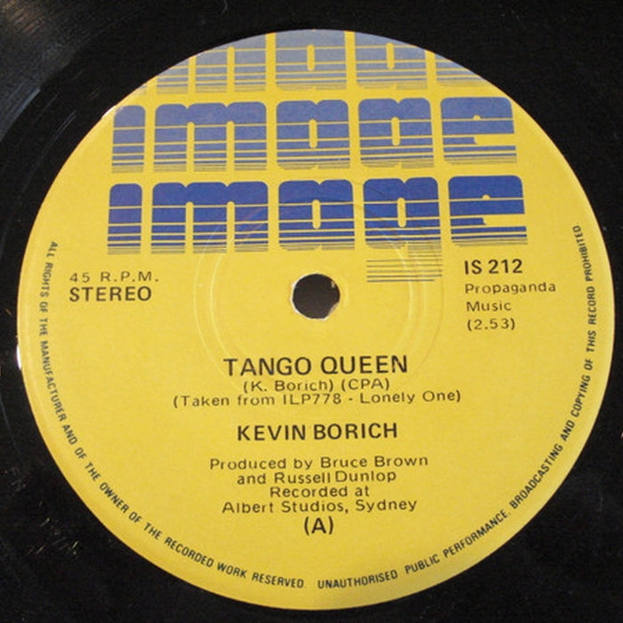 Kevin Borich – Tango Queen / I Just Wanna Love You (LP, Vinyl Record Album)