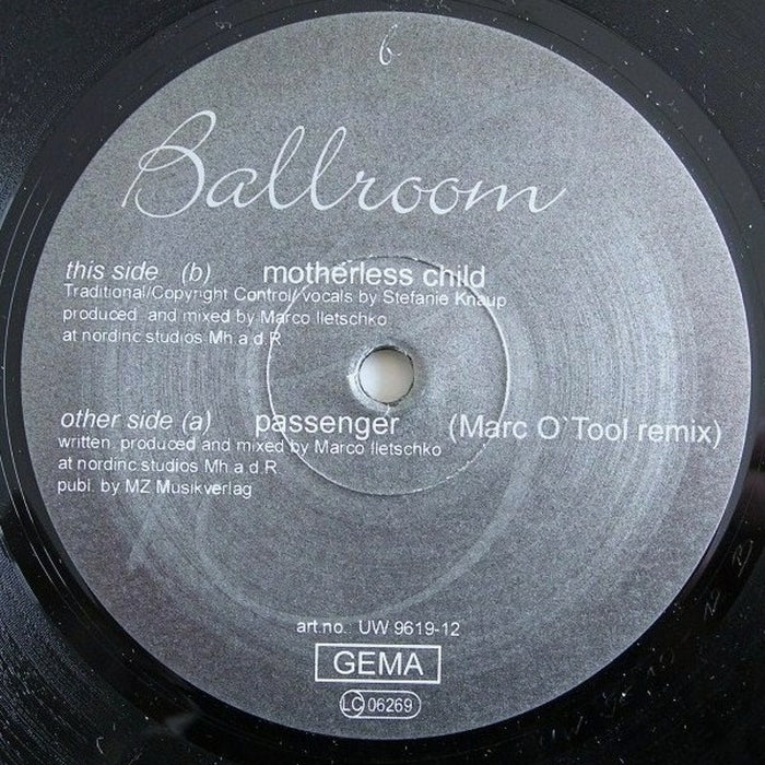 Ballroom – Passenger / Motherless Child (LP, Vinyl Record Album)