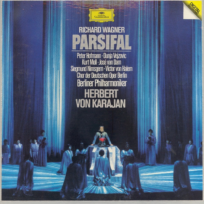 Richard Wagner, Peter Hofmann, Dunja Vejzović, Kurt Moll, José van Dam, Siegmund Nimsgern, Victor von Halem, Chor Der Deutschen Oper Berlin, Berliner Philharmoniker, Herbert von Karajan – Parsifal (LP, Vinyl Record Album)