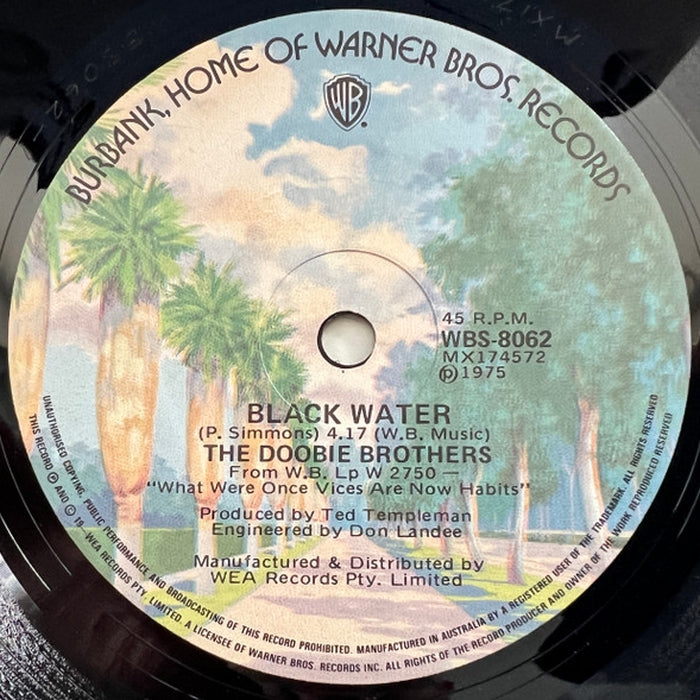 The Doobie Brothers – Black Water (LP, Vinyl Record Album)