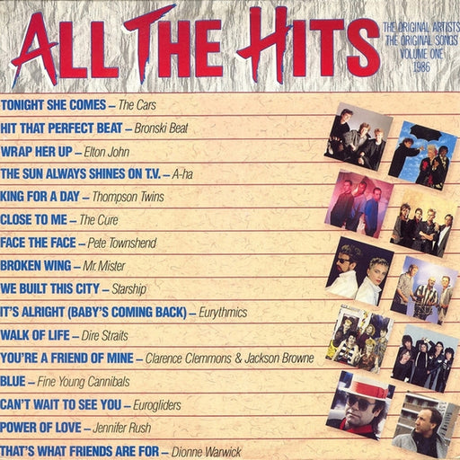 Various – All The Hits - The Original Artists - The Original Songs - Volume One 1986 (LP, Vinyl Record Album)