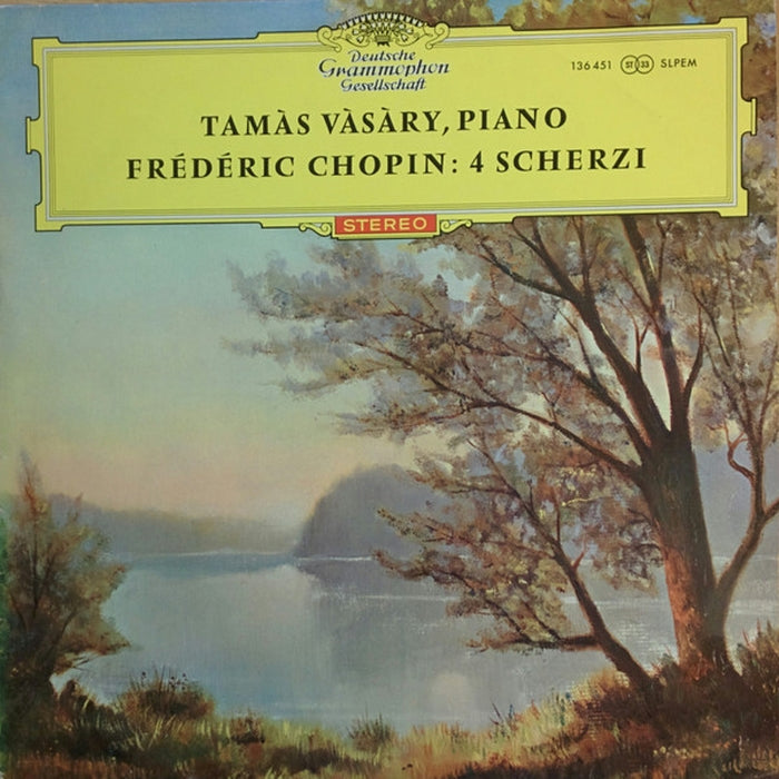 Frédéric Chopin, Tamás Vásáry – 4 Scherzi (LP, Vinyl Record Album)