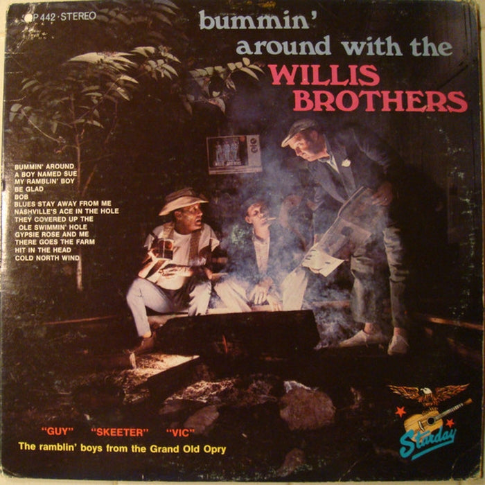 The Willis Brothers – Bummin' Around With The Willis Brothers (LP, Vinyl Record Album)