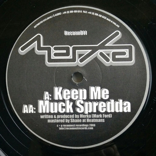 Merka – Keep Me / Muck Spredda (LP, Vinyl Record Album)