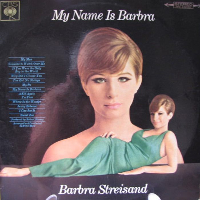 Barbra Streisand – My Name Is Barbra (LP, Vinyl Record Album)