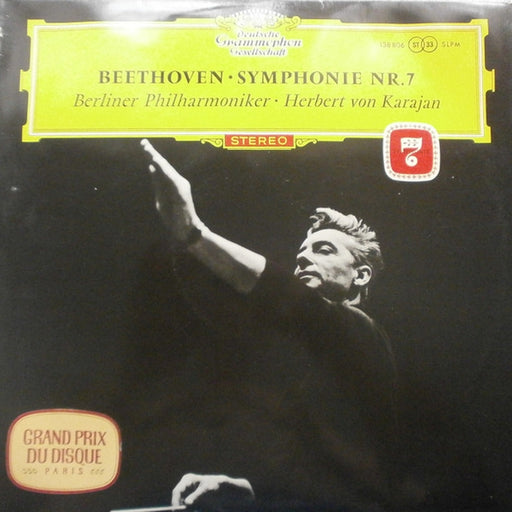 Ludwig van Beethoven, Berliner Philharmoniker, Herbert von Karajan – Symphonie Nr. 7 (LP, Vinyl Record Album)