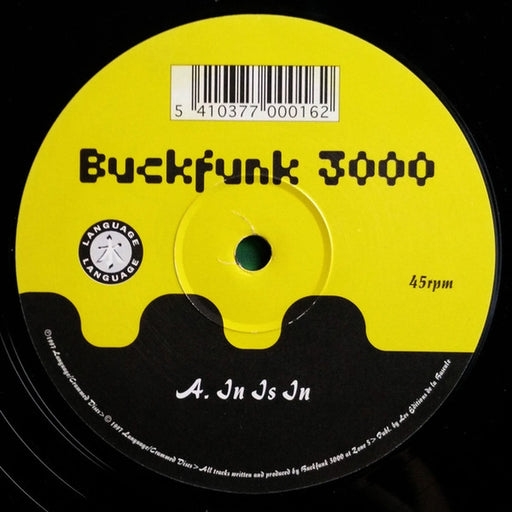 Buckfunk 3000 – In Is In / Planet Shock Future Rock (LP, Vinyl Record Album)